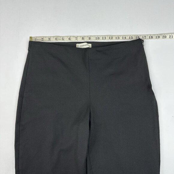 Everlane Women's NWOT Black Mid-Rise The Bi-Stretch Work Pant 12/W32.25/L27.25 - Picture 8 of 12